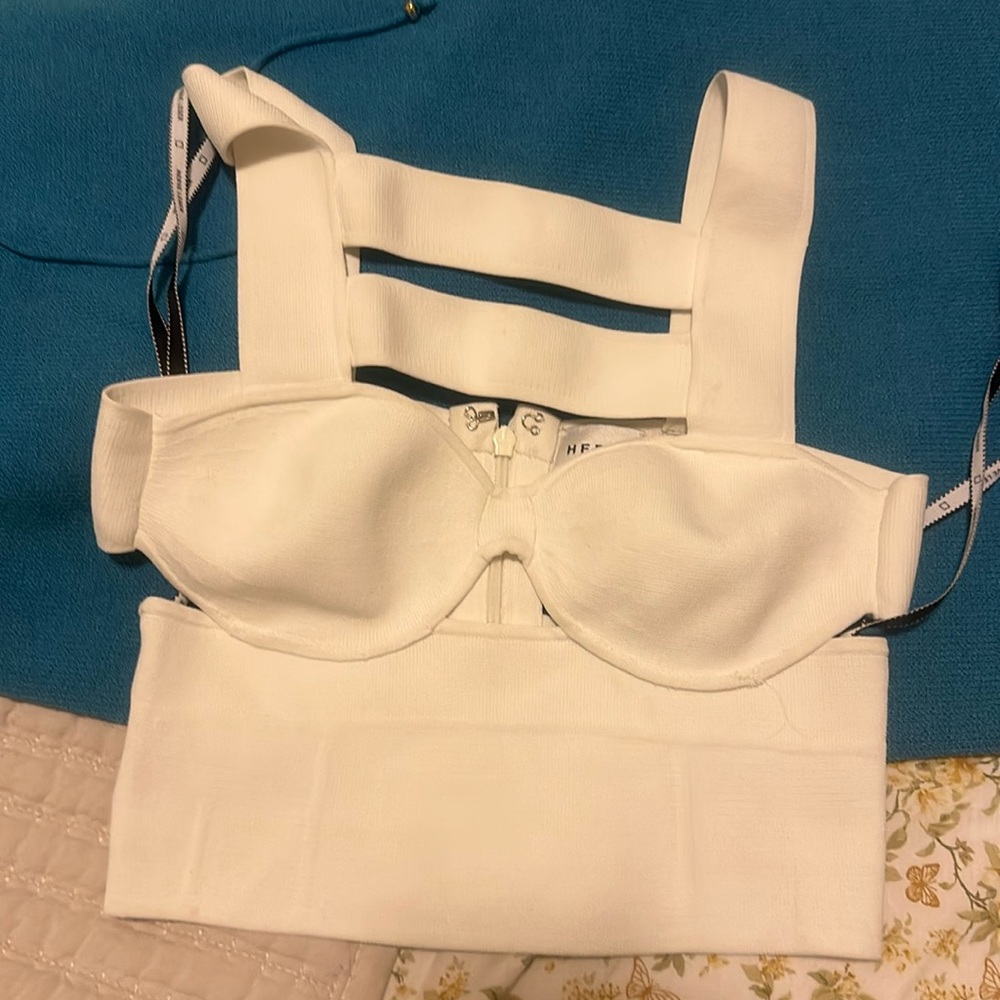 Herve lager cut out detail top XS